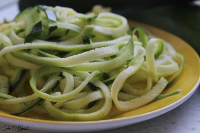 Fresh Zucchini Noodles